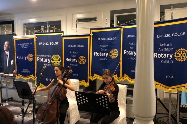 Ankara Oran Rotary Kulübü - Intercity toplantısı Çayyolu RK ev sahipliğinde düzenlendi. -  08.01.2018