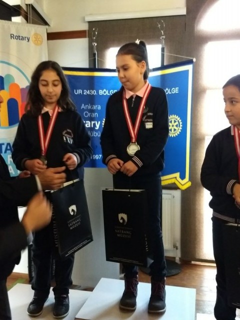 Ankara Oran Rotary Kulübü - Çankaya RK ile ortak "Rotary Dostluk ve Barış Turnuvası" düzenlendi. -  02.03.2018