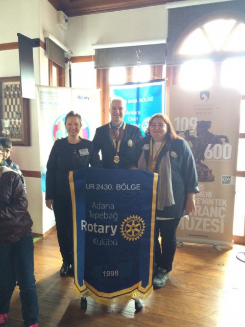 Ankara Oran Rotary Kulübü - Adana Tepebağ ve Tandoğan RK ile ortak Adana Yeşiltepe İlköğretim okulu Anıtkabir ziyareti ve müze gezileri düzenlendi. - 15.03.2018