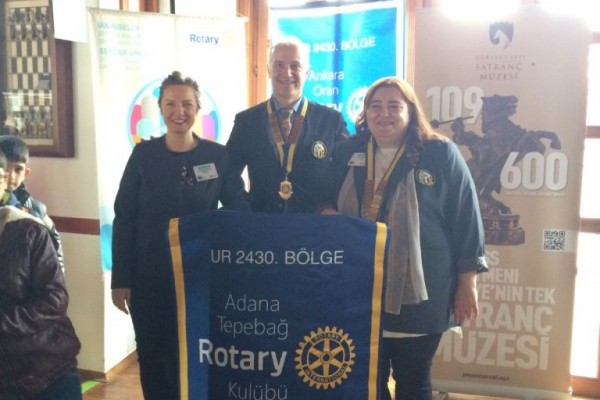 Ankara Oran Rotary Kulübü - Adana Tepebağ ve Tandoğan RK ile ortak Adana Yeşiltepe İlköğretim okulu Anıtkabir ziyareti ve müze gezileri düzenlendi. - 15.03.2018