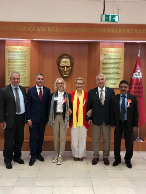 Ankara Koru Rotary Kulübü olarak  Metin Oktay Ortaokulunda 3D Eğitim Sistemini kurduk,