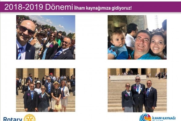 Ankara Anıttepe Rotary Kulübü ATA'nın huzurunda! (01 Temmuz 2018)