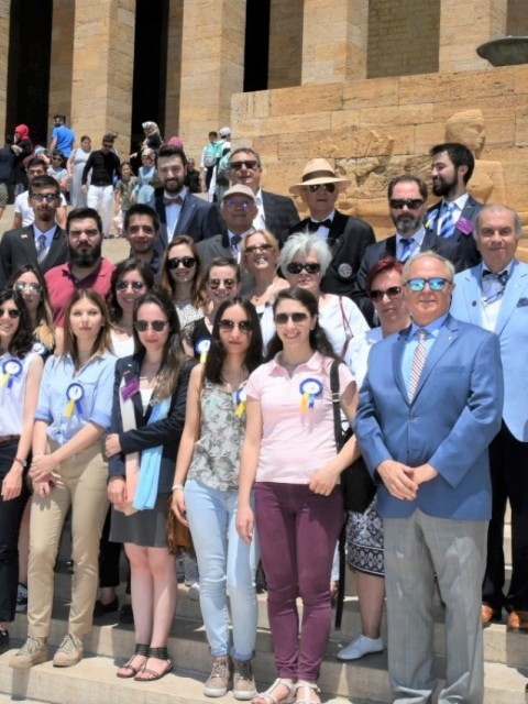 Ankara Kavaklıdere Rotary Kulübü İlham Kaynağının Huzurunda