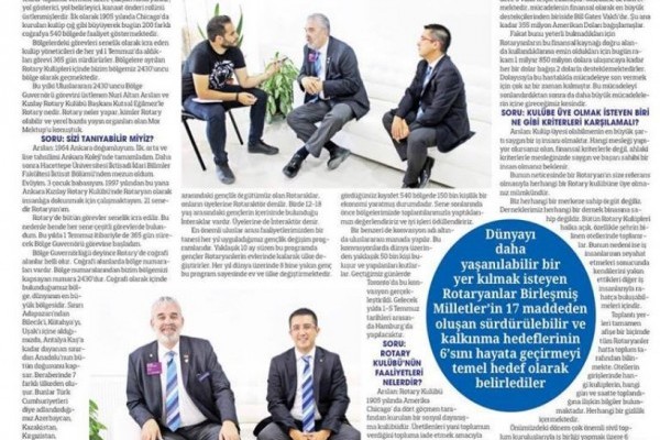 Public opinion leaders Rotarians