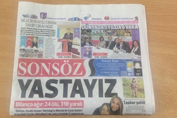 Sonsöz Newspaper "Our Press Meeting and Welcome Cocktail"