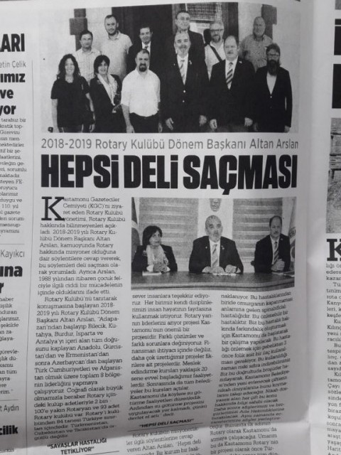 Kastamonu Journalists' Association Visit