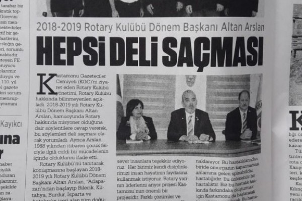 Kastamonu Journalists' Association Visit