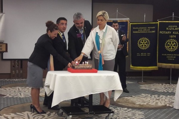 Governor visit to Kızılay Rotary Club