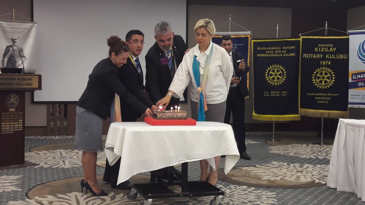 Kızılay Rotary Kulübü Guvernör Resmi Ziyareti