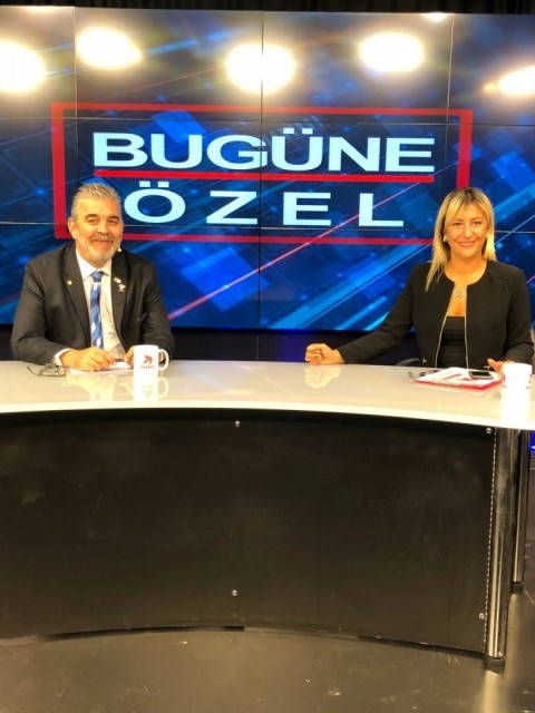 Guvernörümüz Ulusal bazda yayın yapan Merkez TV'de