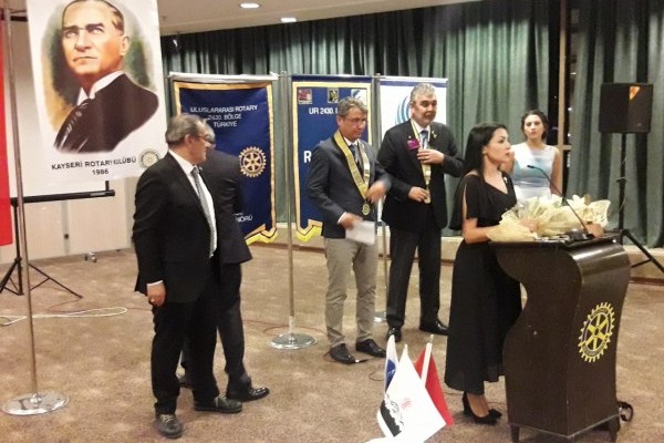 Kayseri Club Governor Visit and New Member Reception Ceremony
