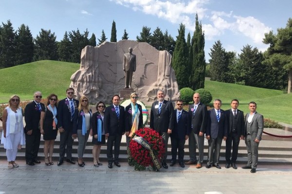 Governor visit to Baku Rotary Club