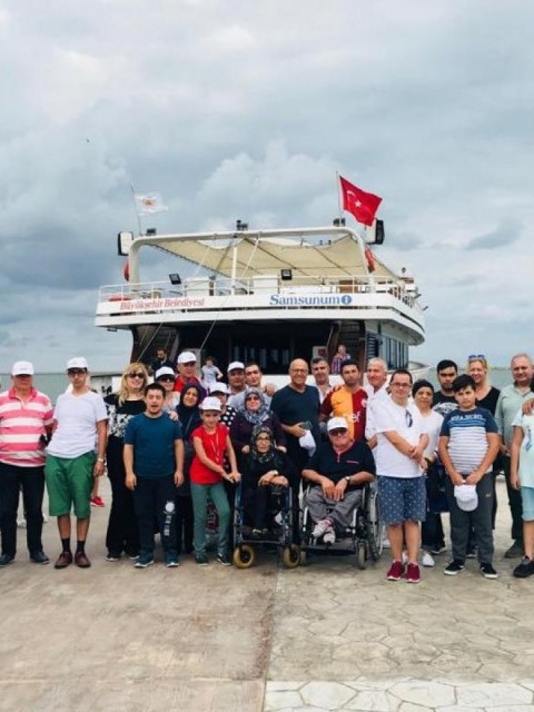 Ordu Rotary Kulübü 19. Geleneksel Bedensel Engelliler Yaz Kampı’nda bir kişiye sponsor oldu.