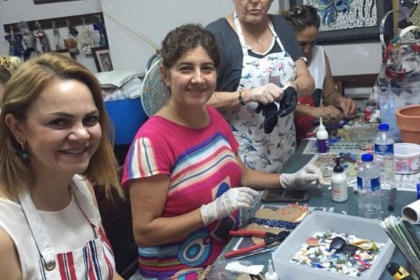 Güney Rotary Hobi Mozaik kursu