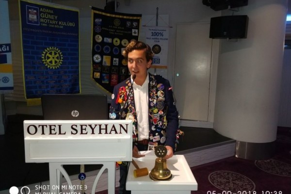 Güney Rotary Uzun Dönem Değişim Öğrencimiz Ekin İnal