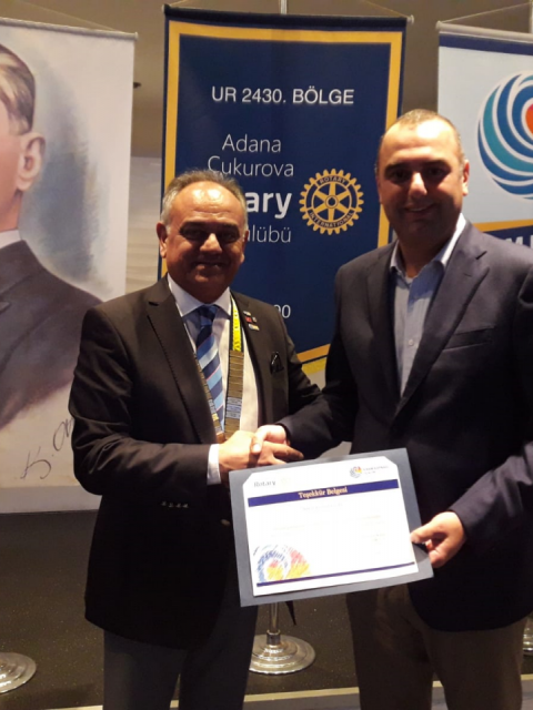 Adana Çukurova Rotary Kulübü - Konuk Konuşmacı