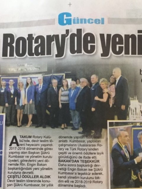 ATAKUM ROTARY YENİ DÖNEM