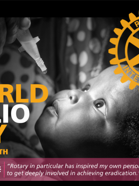 How to watch Rotary’s World Polio Day event?