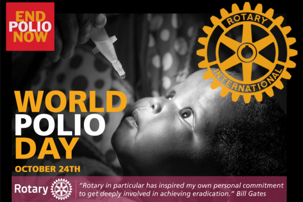 How to watch Rotary’s World Polio Day event?