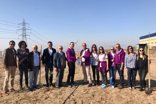 BADEMLİĞİMİZE 110 ADET BADEM AĞACI DİKTİK