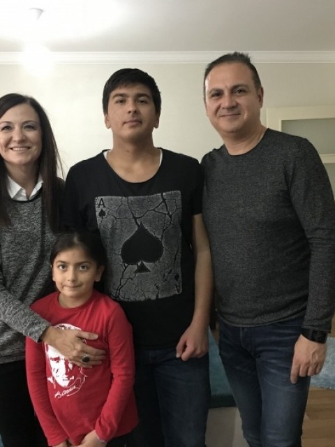 ŞEHİT AİLEMİZİ ZİYARET ETTİK