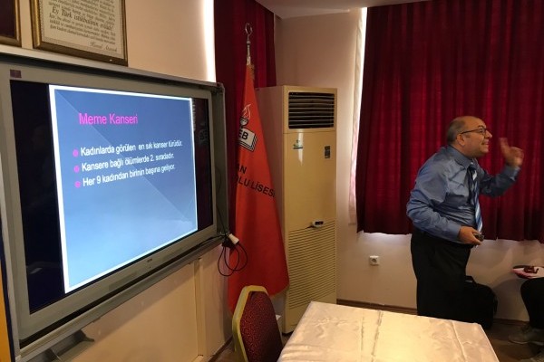 Seyhan Rotary Anadolu Lisesi'nde Meme Kanseri Farkındalık Konferansı-Adana Seyhan Rotary Kulübü