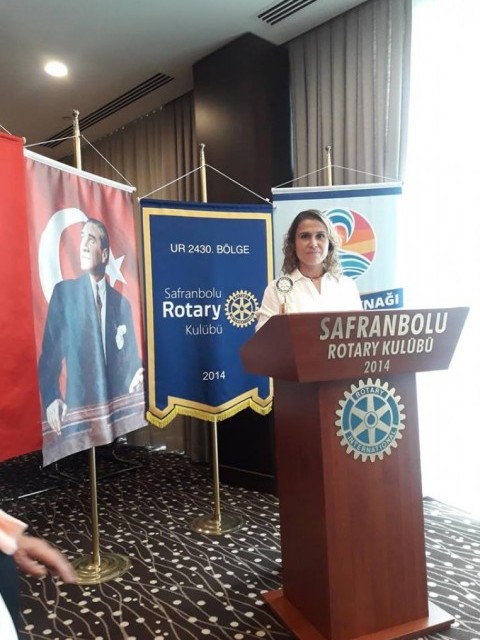Safranbolu Rotary Kulübü  GIDA GÜVENLİĞİ Konuşmacı Konuğumuz Eda YETİMOĞLU