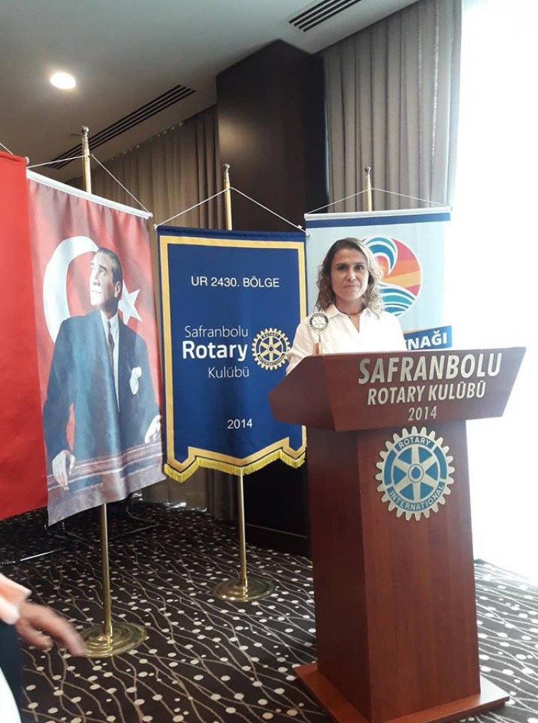 Safranbolu Rotary Kulübü  GIDA GÜVENLİĞİ Konuşmacı Konuğumuz Eda YETİMOĞLU