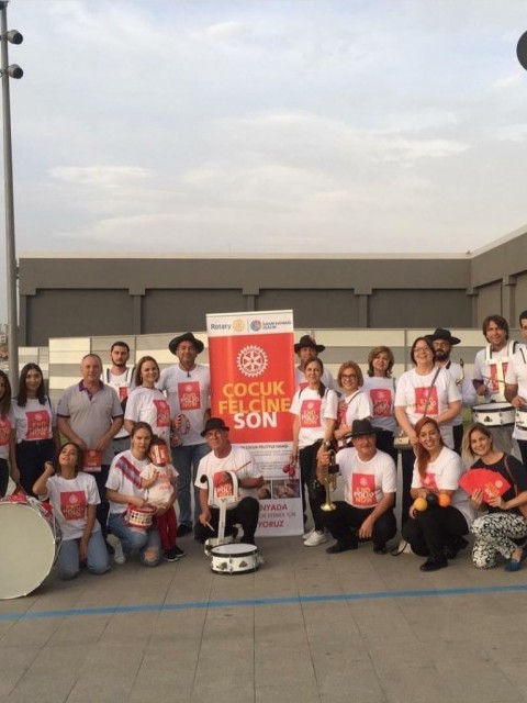 GÜNEY ROTARY, DÜNYA POLIO GÜNÜNÜ BAĞIŞLARIMIZLA VE ETKİNLİKLERİMİZLE KUTLADIK. 