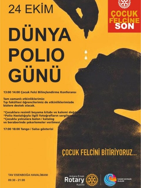 Emek Rotary Kulübü, Dünya Polio Günü Etkinliği