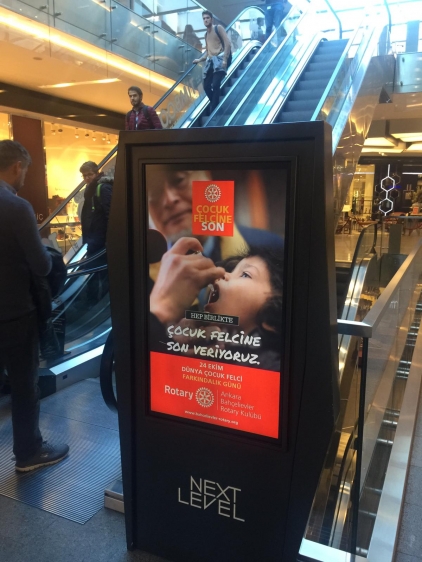 DÜNYA POLIO GÜNÜ FARKINDALIK ETKİNLİĞİMİZ NEXT LEVEL AVM'DE İDİ
