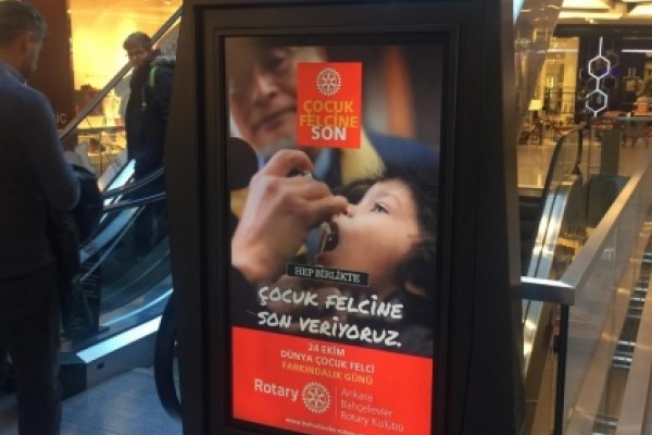 DÜNYA POLIO GÜNÜ FARKINDALIK ETKİNLİĞİMİZ NEXT LEVEL AVM'DE İDİ