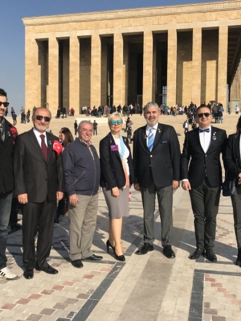 İLHAM KAYNAĞIMIZ ATATÜRK'Ü ZİYARET ETTİK