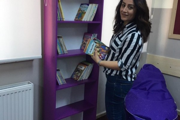 Kavaklık Rotary Klübü olarak MOR kütüphanemizi tamamladık