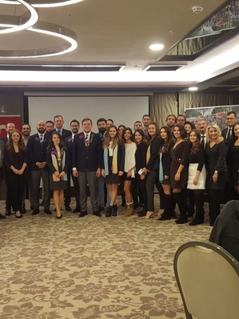 ORDU ROTARY KULÜBÜ - ORDU ROTARACT KULÜBÜNÜ 4. YAŞ PARTİSİNDE YALNIZ BIRAKMADI.
