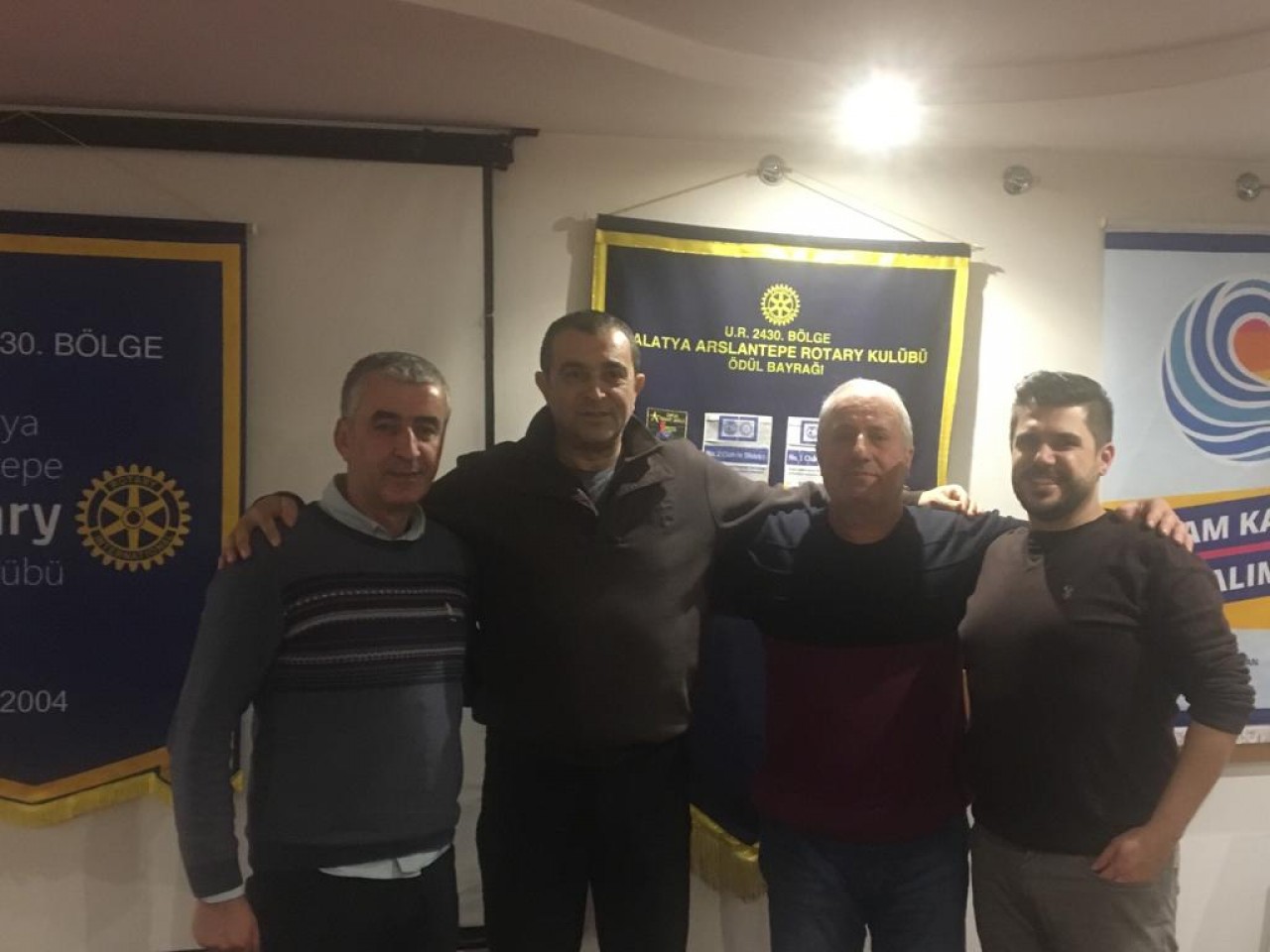 ORDU ROTARY KULÜBÜ ÜYESİ RTN. ÜMİT METİN MALATYA ARSLANTEPE ROTARY KULÜBÜNÜ  ZİYARET ETTİ.