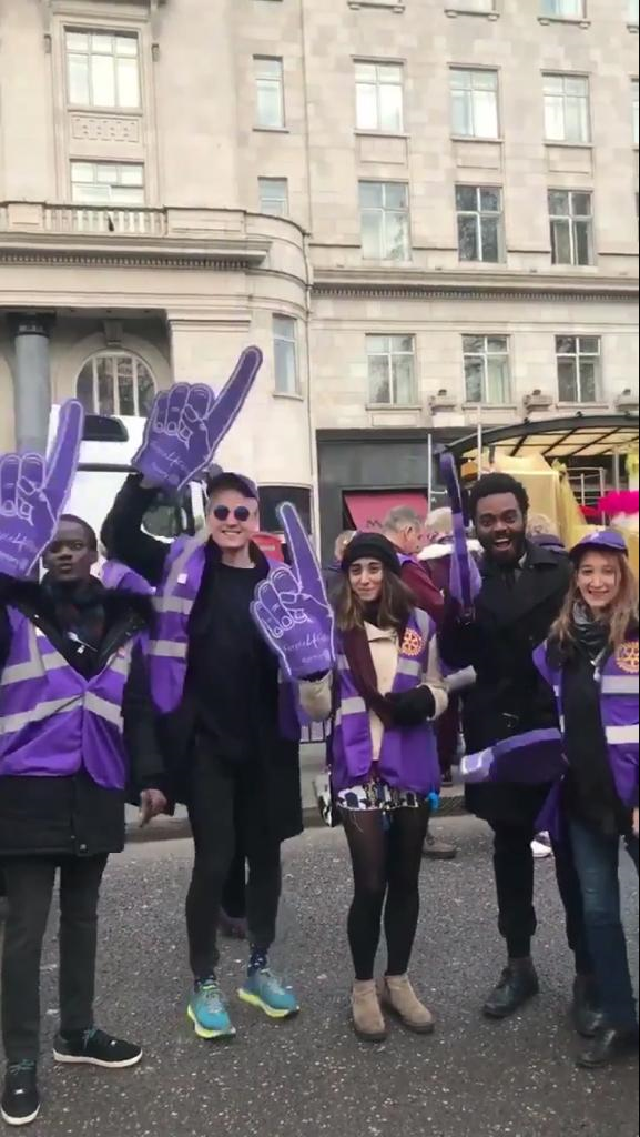 Adana Çukurova Rotary - London New Year parade - Melodi Var  Döngel