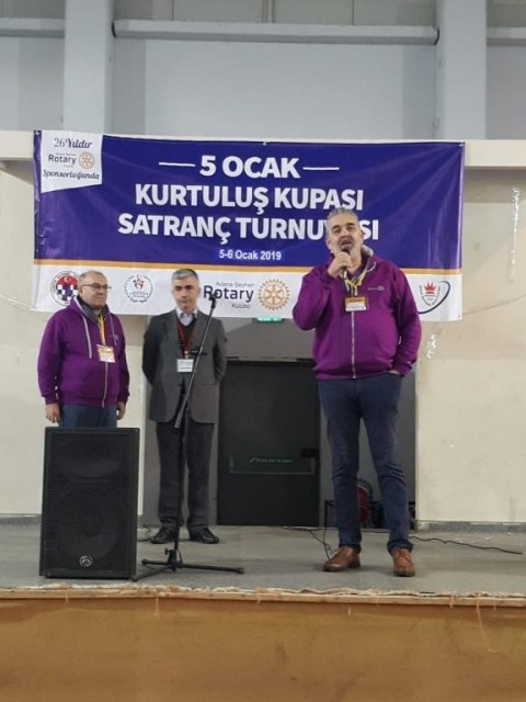 5 Ocak Kurtuluş Kupası Satranç Turnuvası-Adana Seyhan Rotary Kulübü