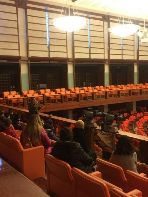Ankara Emek Rotary Kulübü - Kimsesiz Çocuklarla TBMM gezisi, 21 Ocak 2019