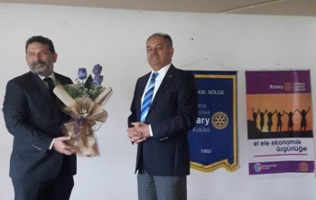 Eskişehir Yazılıkaya Rotary Kulübü Meslek Hizmetleri ödül törenine katılım