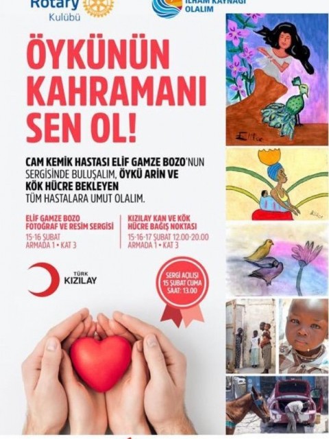 Ankara Emek Rotary Kulübü - Kök Hücre Bekleyen Hastalara Umut Ol