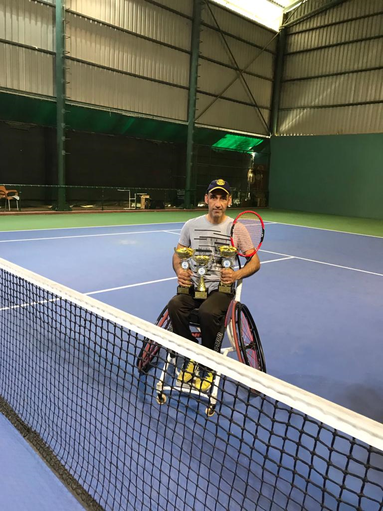 Adana Çukurova Rotary Kulübü - Tenis tekerlekli sandalye milli Takım oyuncusu Hakan Güngör 