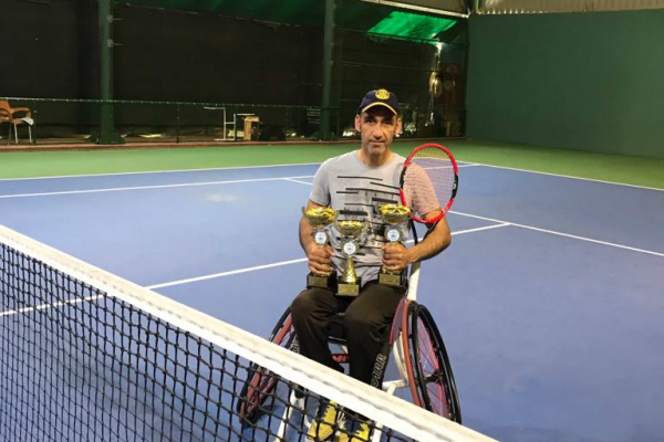 Adana Çukurova Rotary Kulübü - Tenis tekerlekli sandalye milli Takım oyuncusu Hakan Güngör 