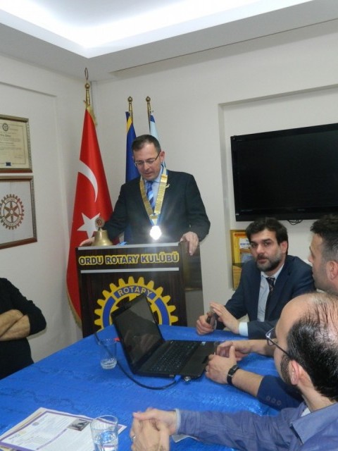ORDU ROTARY KULÜBÜNÜN TOPLANTI KONUSU OTİZM.
