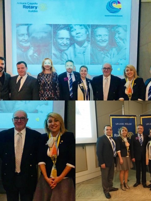 Ankara Emek Rotary Kulübü - Çayyolu Rotary Kulübü ve International Rotary Kulübü ile ortak toplantı