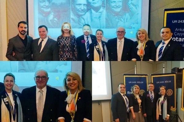 Ankara Emek Rotary Kulübü - Çayyolu Rotary Kulübü ve International Rotary Kulübü ile ortak toplantı