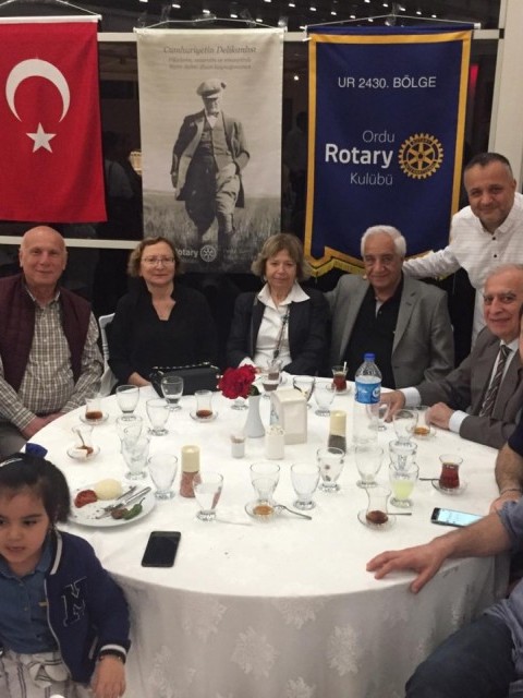 ORDU ROTARY KULÜBÜ GELENEKSEL İFTAR YEMEĞİNİ GERÇEKLEŞTİRDİ.