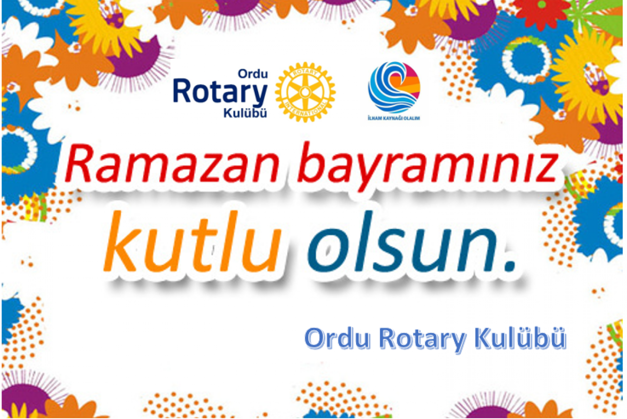 Tüm Dostların Ramazan Bayramını Kutlarız.