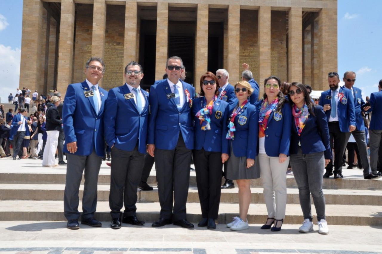 Kdz.Ereğli Rotary Kulübü yeni döneme Anıtkabir Ziyareti ile Başladı.