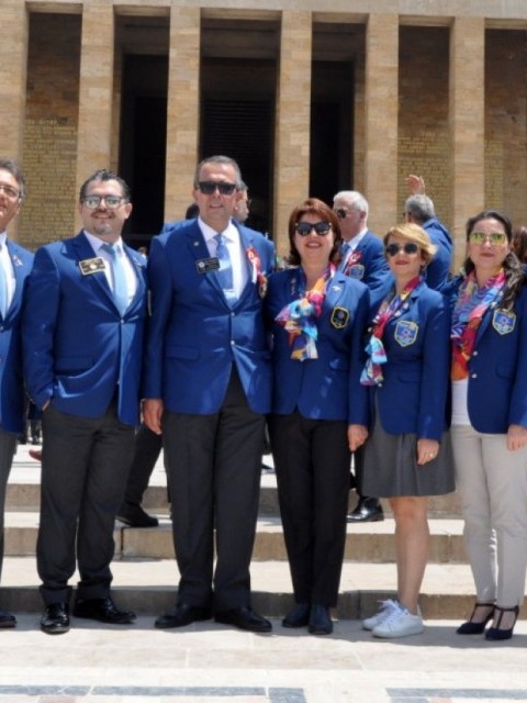 Kdz.Ereğli Rotary Kulübü yeni döneme Anıtkabir Ziyareti ile Başladı.